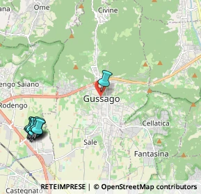 Mappa Piazza Vittorio Veneto, 25064 Piazza BS, Italia (2.87455)