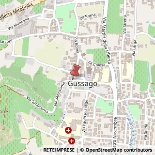Mappa Piazza cascina moie 13/x, 25050 Gussago, Brescia (Lombardia)