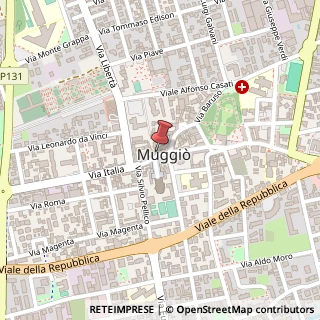 Mappa Piazza Giuseppe Garibaldi, 15, 20835 Muggiò, Monza e Brianza (Lombardia)