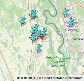 Mappa Strada Strera, 28047 Oleggio NO, Italia (3.13545)