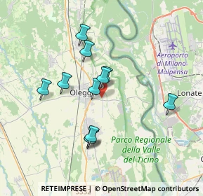 Mappa Strada Strera, 28047 Oleggio NO, Italia (3.13455)
