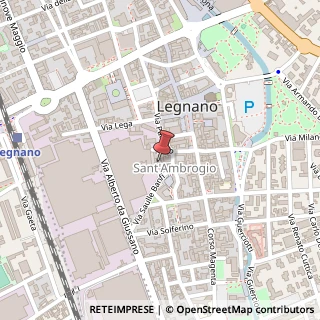 Mappa Via dei Disciplini, 18, 20025 Legnano, Milano (Lombardia)