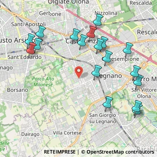 Mappa Via E. Fermi, 20025 Legnano MI, Italia (2.485)
