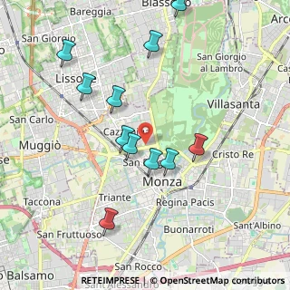 Mappa Viale Cesare Battisti, 20052 Monza MB, Italia (1.94909)