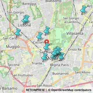 Mappa Viale Cesare Battisti, 20052 Monza MB, Italia (1.79714)