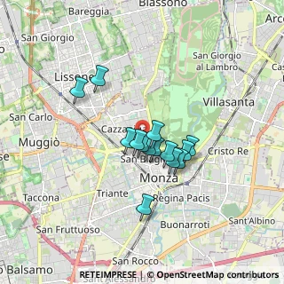 Mappa Viale Cesare Battisti, 20052 Monza MB, Italia (1.19929)