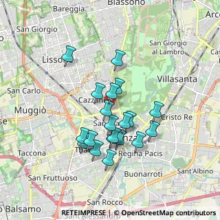 Mappa Viale Cesare Battisti, 20052 Monza MB, Italia (1.4775)