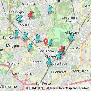 Mappa Viale Cesare Battisti, 20052 Monza MB, Italia (2.04462)