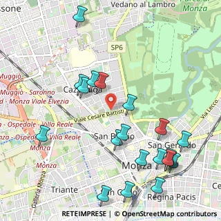 Mappa Viale Cesare Battisti, 20052 Monza MB, Italia (1.241)
