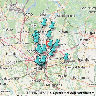 Mappa Vialone Cesare Battisti, 20052 Monza MB, Italia (10.4415)