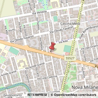 Mappa Via A. Locatelli, 10, 20834 Nova Milanese, Monza e Brianza (Lombardia)