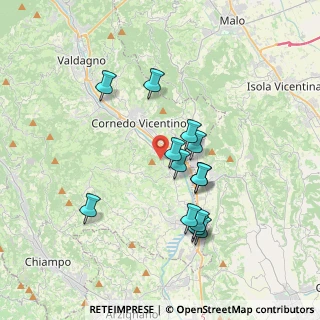 Mappa Via Bregonza, 36070 Brogliano VI, Italia (3.23923)