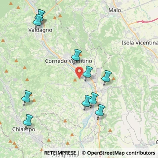 Mappa Via Bregonza, 36070 Brogliano VI, Italia (4.86727)