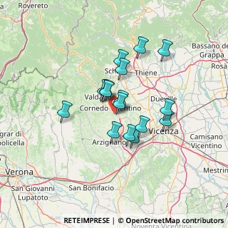 Mappa Via Bregonza, 36070 Brogliano VI, Italia (10.41563)
