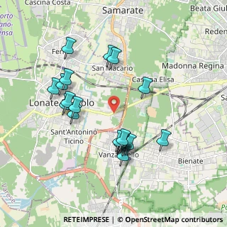 Mappa Via Busto Arsizio, 21015 Lonate Pozzolo VA, Italia (1.8055)