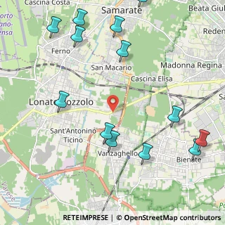 Mappa Via Busto Arsizio, 21015 Lonate Pozzolo VA, Italia (2.71538)
