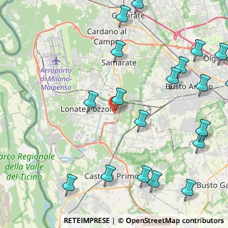 Mappa Via Busto Arsizio, 21015 Lonate Pozzolo VA, Italia (5.996)