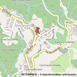 Mappa Via Roma, 122, 13866 Masserano, Biella (Piemonte)