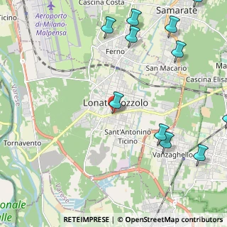 Mappa Viale Ticino, 21015 Busto Arsizio VA, Italia (2.95182)