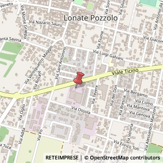 Mappa Viale Ticino, 84, 21015 Busto Arsizio, Varese (Lombardia)