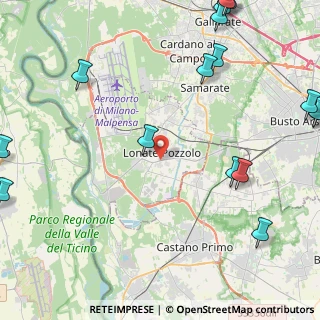 Mappa Viale Ticino, 21015 Busto Arsizio VA, Italia (6.67813)