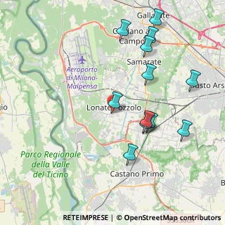Mappa Viale Ticino, 21015 Busto Arsizio VA, Italia (4.21833)
