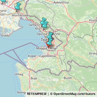 Mappa Strada Provinciale Farnei, 34015 Muggia TS, Italia (30.42583)