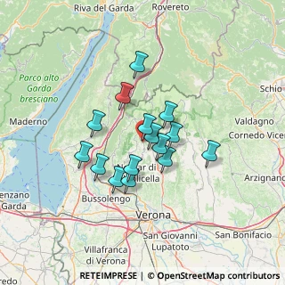 Mappa Via Croce dello Schioppo, 37020 Negrar di Valpolicella VR, Italia (10.16)