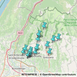 Mappa Via Croce dello Schioppo, 37020 Negrar di Valpolicella VR, Italia (7.255)