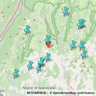 Mappa Via Croce dello Schioppo, 37020 Negrar di Valpolicella VR, Italia (4.96214)