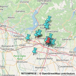 Mappa Km 8+409, 25050 Rodengo-Saiano BS, Italia (9.57188)