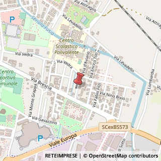 Mappa Via Silvio Pellico,  5, 25037 Palazzolo sull'Oglio, Brescia (Lombardia)