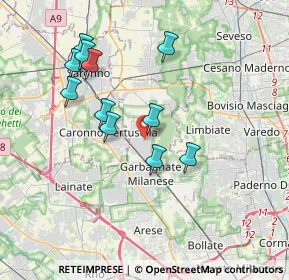 Mappa Via Giacomo Puccini, 20031 Cesate MI, Italia (3.49)