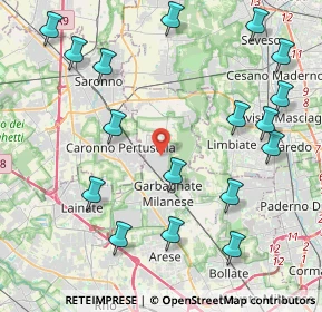 Mappa Via Giacomo Puccini, 20031 Cesate MI, Italia (5.06059)