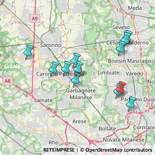 Mappa Via Giacomo Puccini, 20031 Cesate MI, Italia (3.9175)