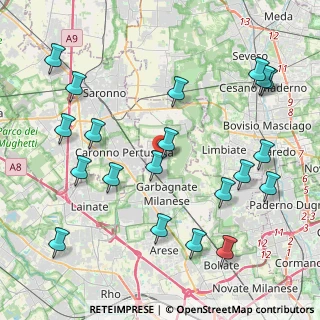 Mappa Via Giacomo Puccini, 20031 Cesate MI, Italia (4.9145)