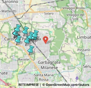 Mappa Via Giacomo Puccini, 20031 Cesate MI, Italia (1.95833)