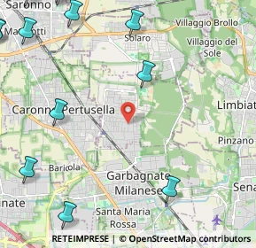 Mappa Via Giacomo Puccini, 20031 Cesate MI, Italia (3.63286)