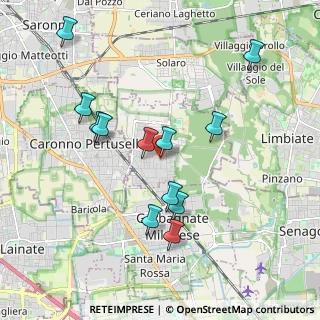 Mappa Via Giacomo Puccini, 20031 Cesate MI, Italia (1.90417)
