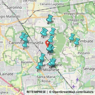 Mappa Via Giacomo Puccini, 20031 Cesate MI, Italia (1.6105)