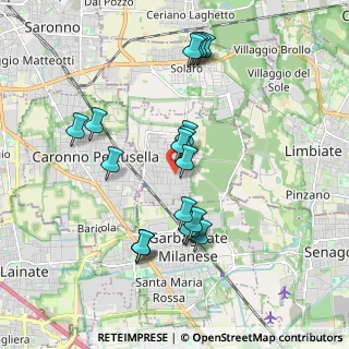 Mappa Via Giacomo Puccini, 20031 Cesate MI, Italia (1.80105)