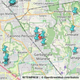 Mappa Via Giacomo Puccini, 20031 Cesate MI, Italia (3.49438)