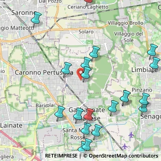 Mappa Via Giacomo Puccini, 20031 Cesate MI, Italia (2.734)