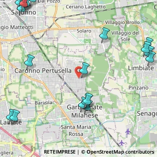 Mappa Via Giacomo Puccini, 20031 Cesate MI, Italia (3.5275)