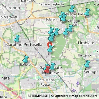 Mappa Via Giacomo Matteotti, 20020 Cesate MI, Italia (2.115)