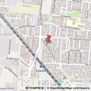 Mappa Via vecchia comasina 8, 20020 Cesate, Milano (Lombardia)