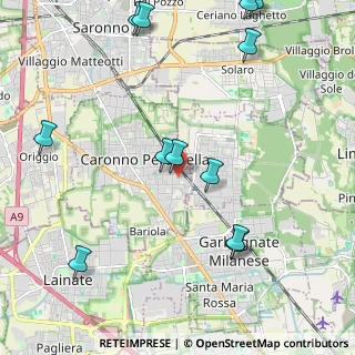 Mappa Via Nino Bixio, 21042 Caronno Pertusella VA, Italia (2.63083)