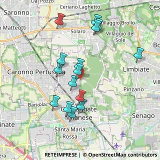 Mappa Via Gramsci, 20031 Cesate MI, Italia (1.84933)
