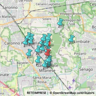 Mappa Via Gramsci, 20031 Cesate MI, Italia (1.4015)