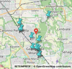 Mappa Via Gramsci, 20031 Cesate MI, Italia (1.84182)